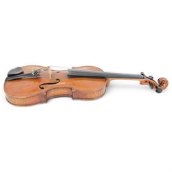 Full size- German violin, label reads 
