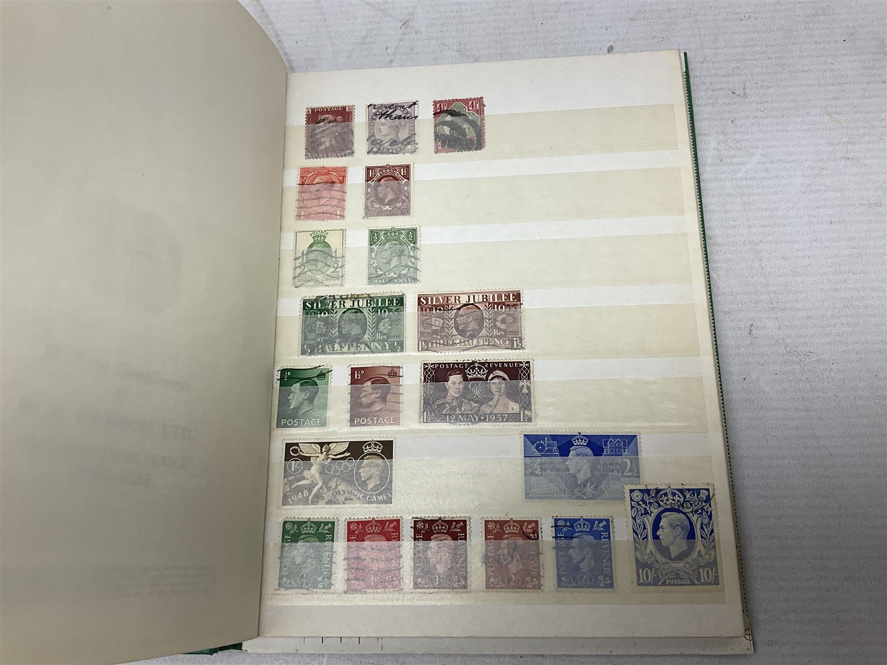 Stamps including Great British Queen Elizabeth II Royal Mail first day covers mostly with special postmarks, various mint pre and post decimal mint stamps, Isle of Man TT100 book by Mick Duckworth complete with stamps, World stamps etc, housed in various albums/folders and loose, in one box
