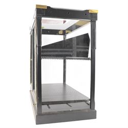 Cigar Humidor advertising display case, with base humidifying drawer, with removable display case, H56cm, W55cm D32cm