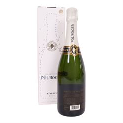 Pol Roger reserve champagne, 12.5% 75cl, boxed 