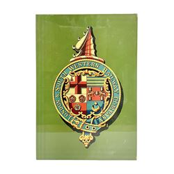 London & South Western Railway Company reproduction sign, upon a green ground, H51cm, W36cm