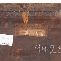 Mary Margetts (British fl.1841-1886): 'An Ivory Tankard with Flowers', watercolour signed, titled and dated 1884 on label verso 30cm x 33cm (unframed) 
Provenance: sold Bonhams London 9th August 2005 Lot 306