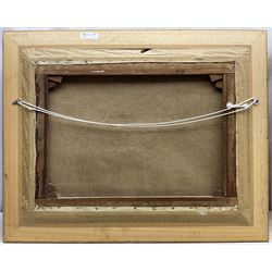 Owen Bowen (Staithes Group 1873-1967): Still Life of Red and White Roses in a Jug, oil on canvas signed 45cm x 60cm