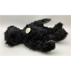 Steiff 2003 limited edition 'Teddy Bear 1912' Titanic commemorative black memorial bear, No.1816/1912, H27.5