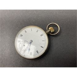 Gold plated Admiral full hunter pocket watch, together with a silver open face pocket watch, carnelian signet ring, Timex wristwatch, rolled gold Parker propelling pencil, Ronson Varaflame lighter and a plated cigar cutter