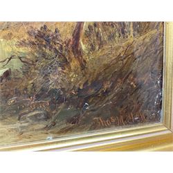 Thomas Morris Ash (British 1851-1935): 'Near Dolgellau - North West Wales', oil on canvas signed, inscribed verso 39cm x 59cm