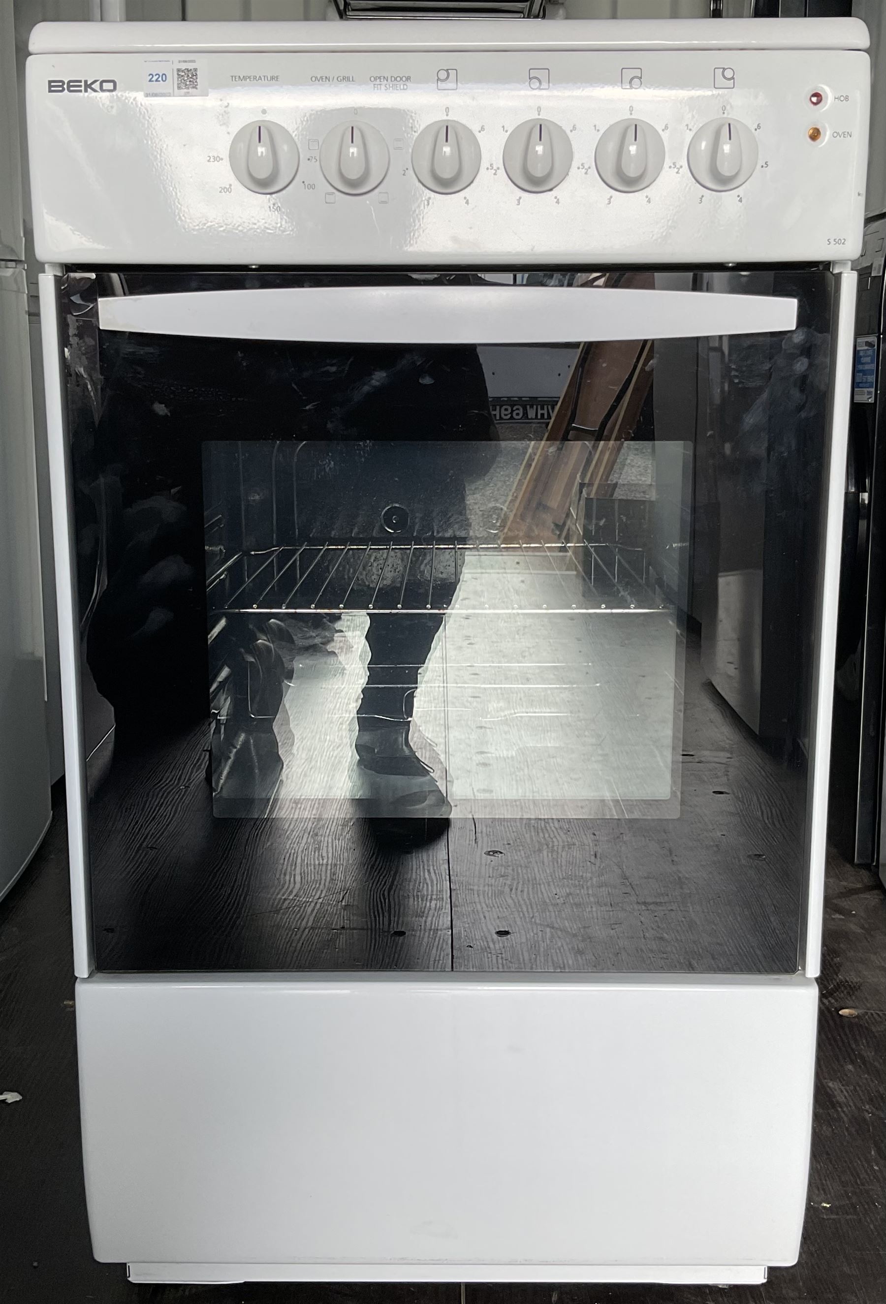 Beko S 502, electric cooker - THIS LOT IS TO BE COLLECTED BY APPOINTMENT FROM DUGGLEBY STORAGE, GREAT HILL, EASTFIELD, SCARBOROUGH, YO11 3TX