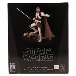 Limited Edition Gentle Giant Star Wars Obi-Wan Kenobi in Clone Trooper Armor collectible s...