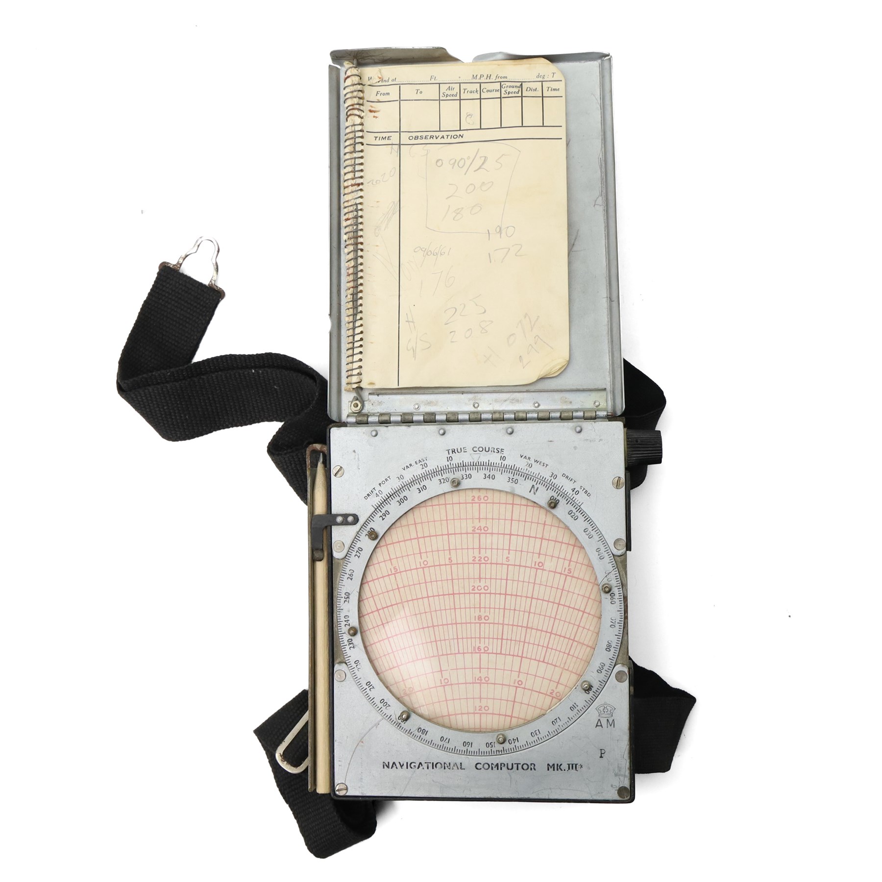 WWII R.A.F. navigational computer Mk III D by the Automatic Scale Company Ltd, boxed