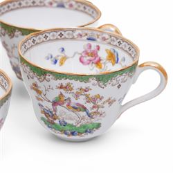 Copeland Spode 'Eden' tea, coffee and dinner ware including plates in various sizes, soup and dessert bowls, tea and coffee cups and saucers, vegetable dish and cover etc 63 pieces