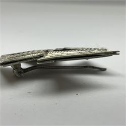 WW2 German Iron Cross first class with pin back; crudely scratched 1.2.42 verso