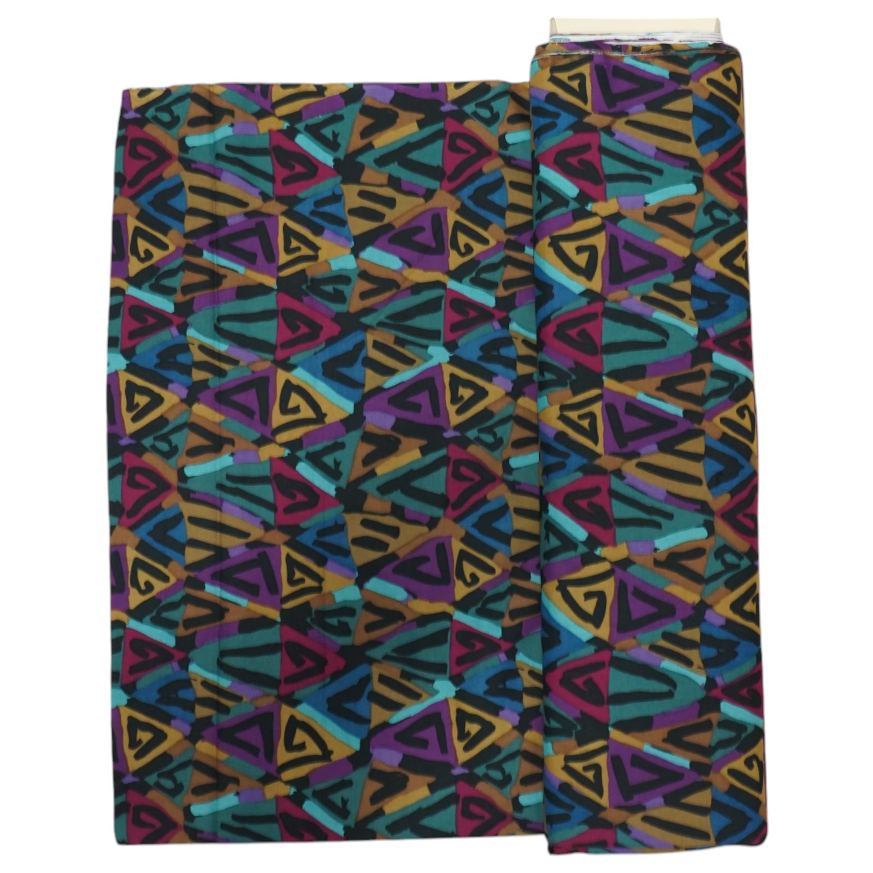 Six rolls or bolts of Liberty fabrics, in various patterns, largest roll approx. W75cm (6)