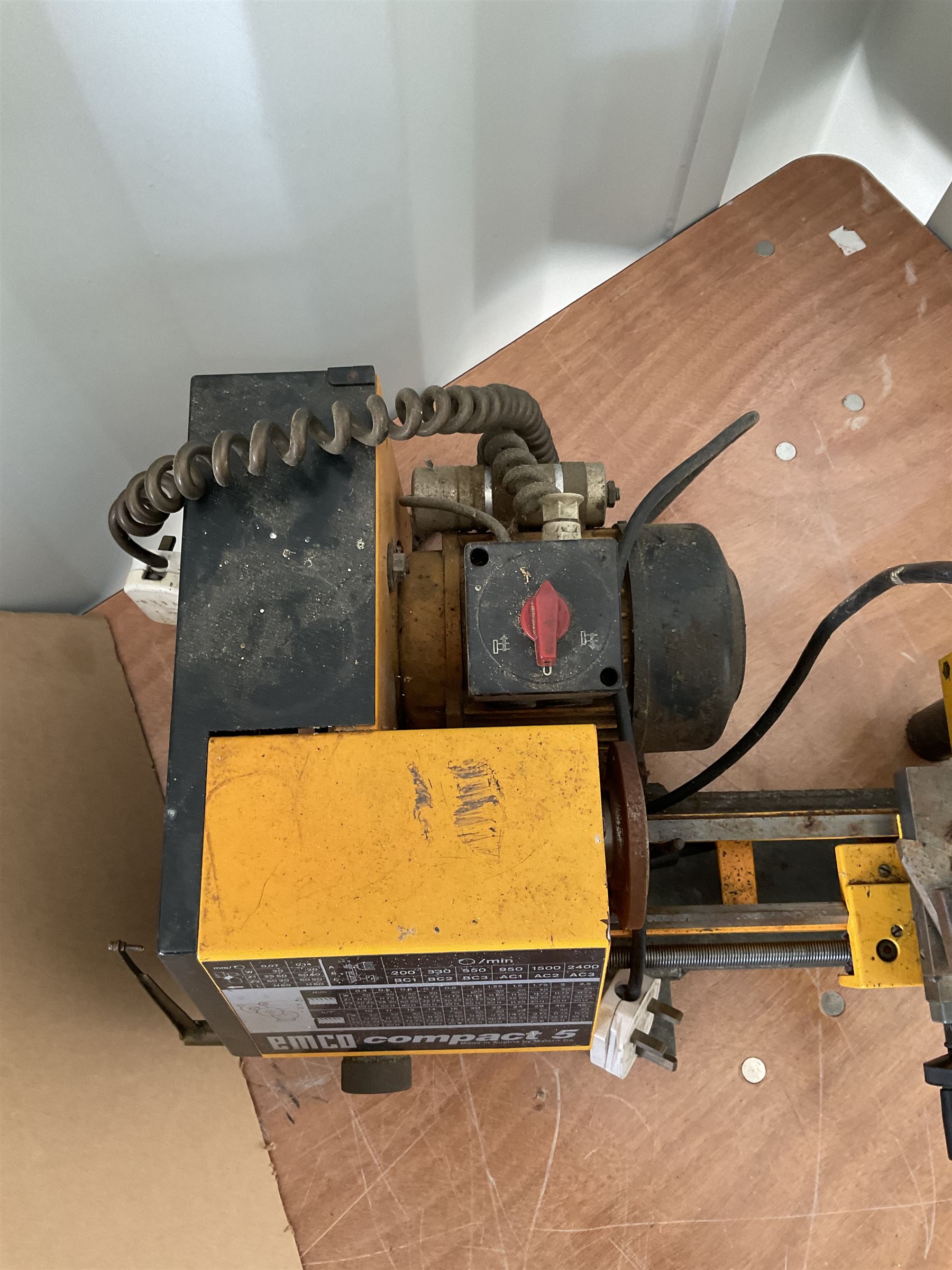 ''EMCO compact 5 '' lathe And '' lorch Schmidt'' mini lathe . - THIS LOT IS TO BE COLLECTED BY APPOINTMENT FROM DUGGLEBY STORAGE, GREAT HILL, EASTFIELD, SCARBOROUGH, YO11 3TX