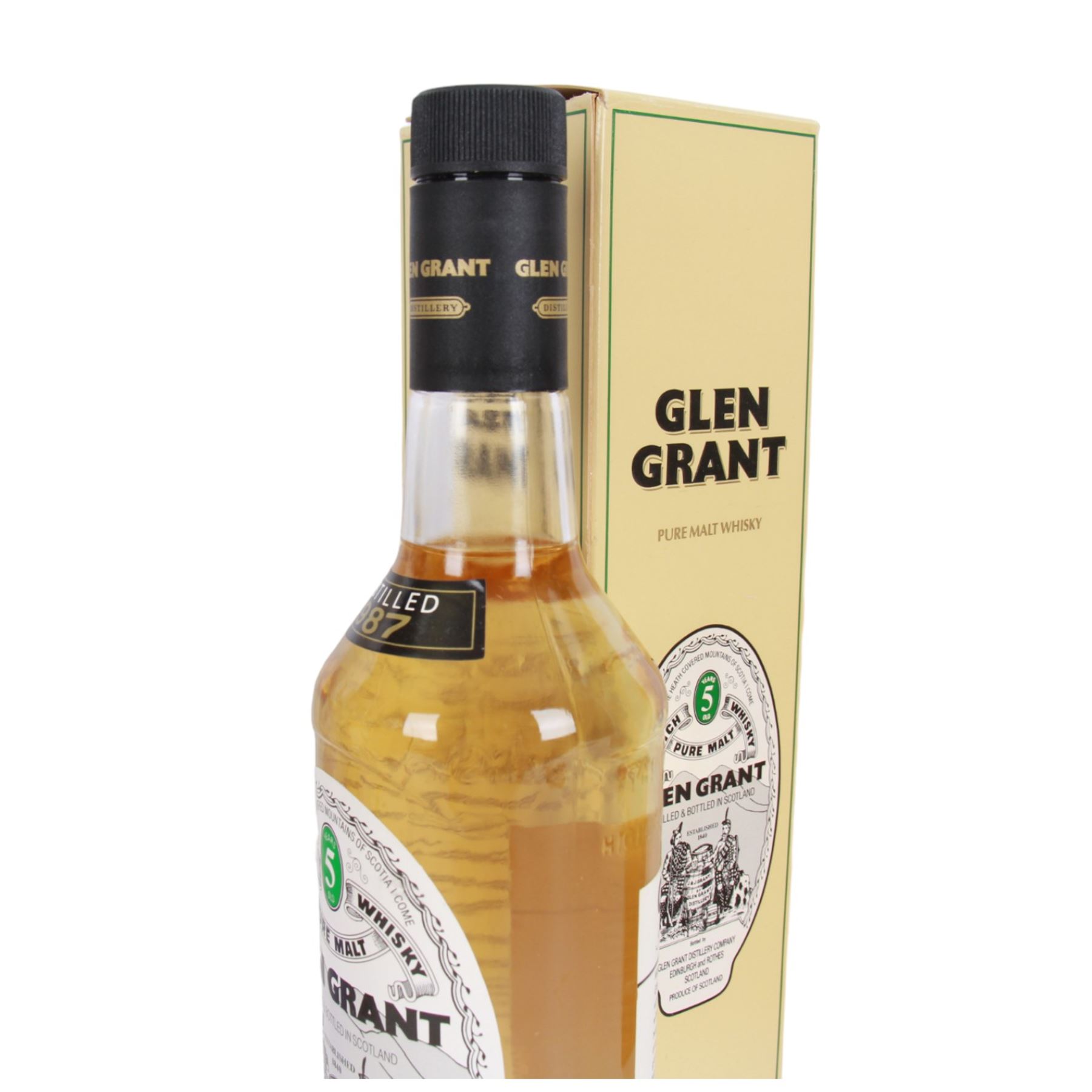 Mixed single malt Scotch whisky, comprising Glenlivet 12 year old, Famous Grouse 10 year old, Glen Grant 5 year old and Glenfiddich Special Reserve, various contents and proof, all with original boxes   