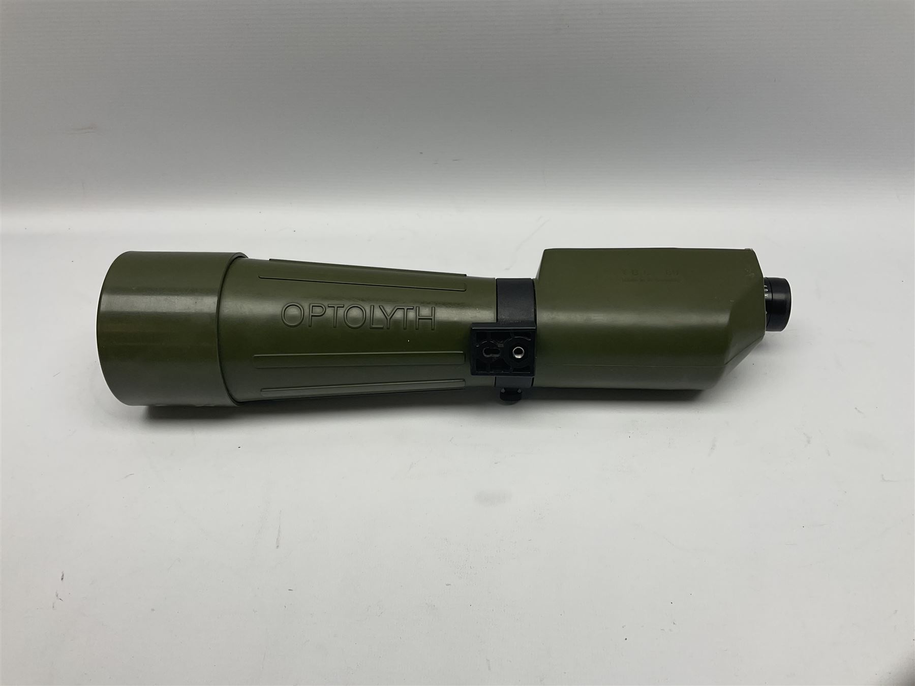  Optolyth TBS 80 monocular telescope, with additional lenses, Velbon sherpa monopod and Miranda 16x50 gold coated optics binoculars. 