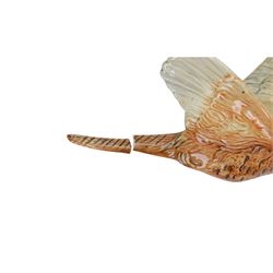 Set of three graduating Beswick pheasant wall plaques, all with printed marks beneath and impressed 661, largest H14cm