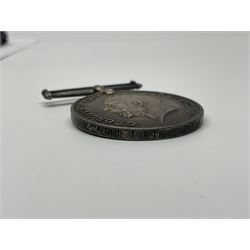 WW1 trio of medals comprising British War Medal, Victory Medal and 1914-15 Star awarded to S/4 091131 Pte. B.T. Day A.S.C.; and WW1 pair of medals comprising British War Medal and Victory Medal awarded to 240653 Gnr. E. Stephenson R.A.