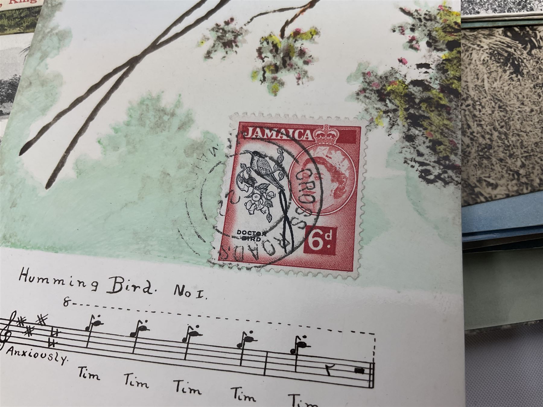 Jamaica postcards and postal history, including topographical, landmarks etc, many being used with stamp and postmark