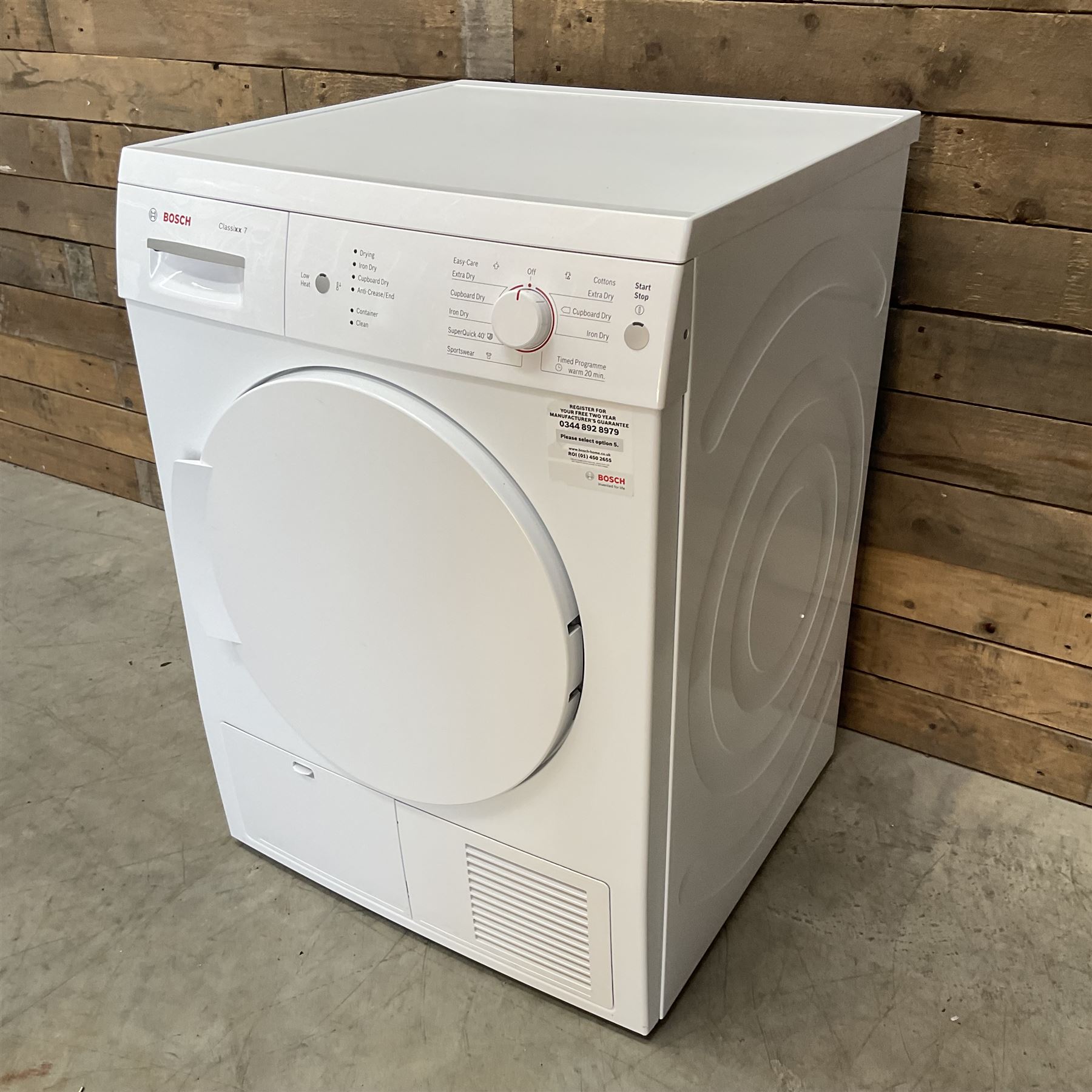 Bosch Classixx 7 tumble dryer 