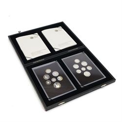 The Royal Mint United Kingdom 2008 'Emblems of Britain' and 'Royal Shield of Arms' silver ...