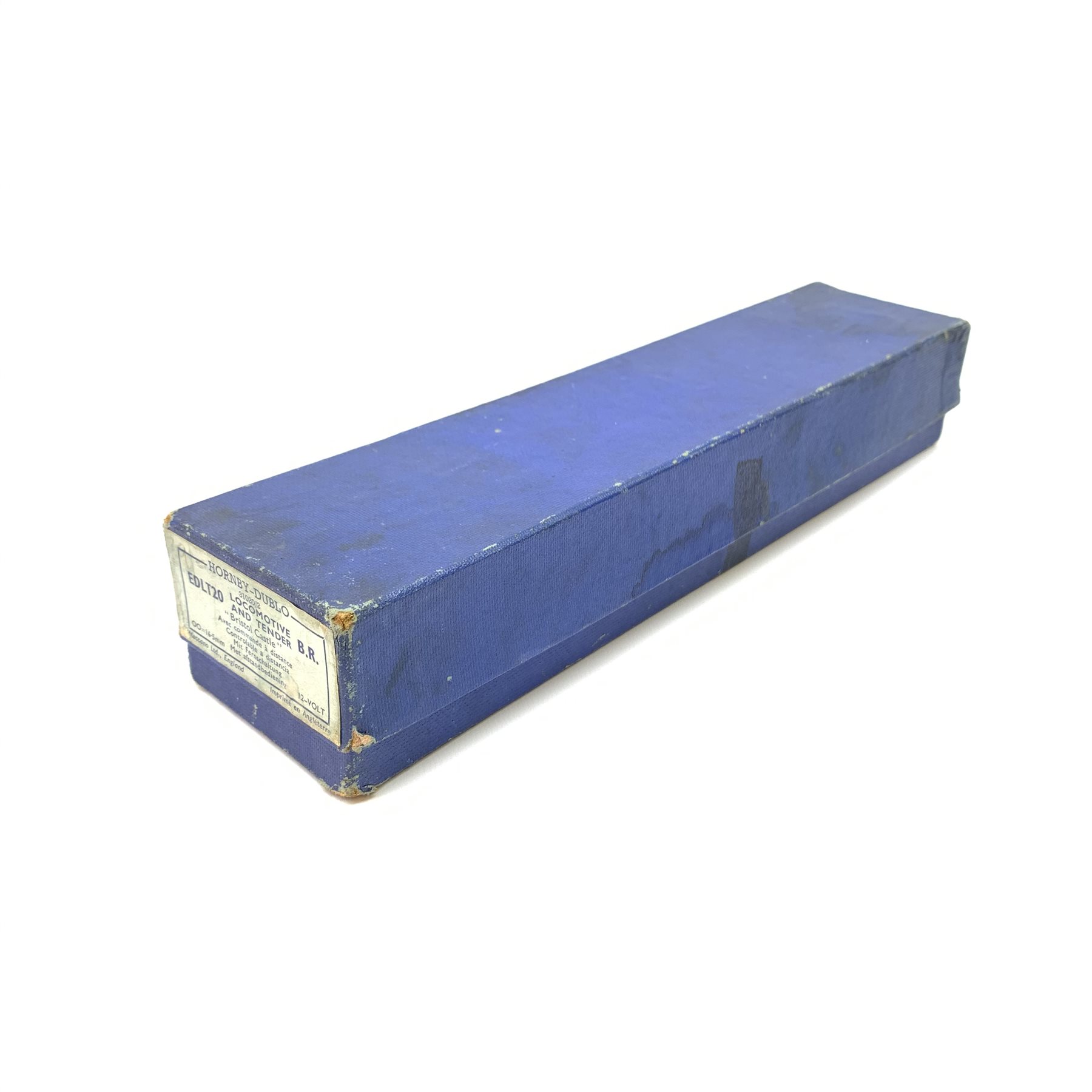 Hornby Dublo - EDLT20 electric three-rail Castle Class 4-6-0 locomotive 'Bristol Castle' No.7013 with tender, in plain blue box