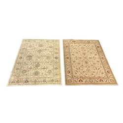 Persian Zeigler design rug (236cm x 166cm), and another similar rug (236cm x 160cm)