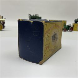 Moko Lesney - four Models of Yesteryear die-cast models comprising two 1925 Allchin Traction Engine no.1, Sentinel Steam Wagon no.4 and Fowler Showman’s Engine, all boxed; with two Matchbox 1-75 series models, Scammell Breakdown Truck no.64 and Austin MK 2 Radio Truck, both boxed (6)