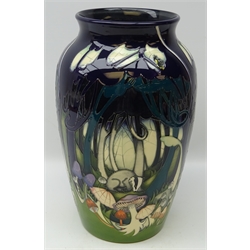  Very large Moorcroft limited edition vase decorated in the Magic Wood pattern, designed by Vicky Lovatt, dated 2011 ltd. ed. 16/35 H40cm   