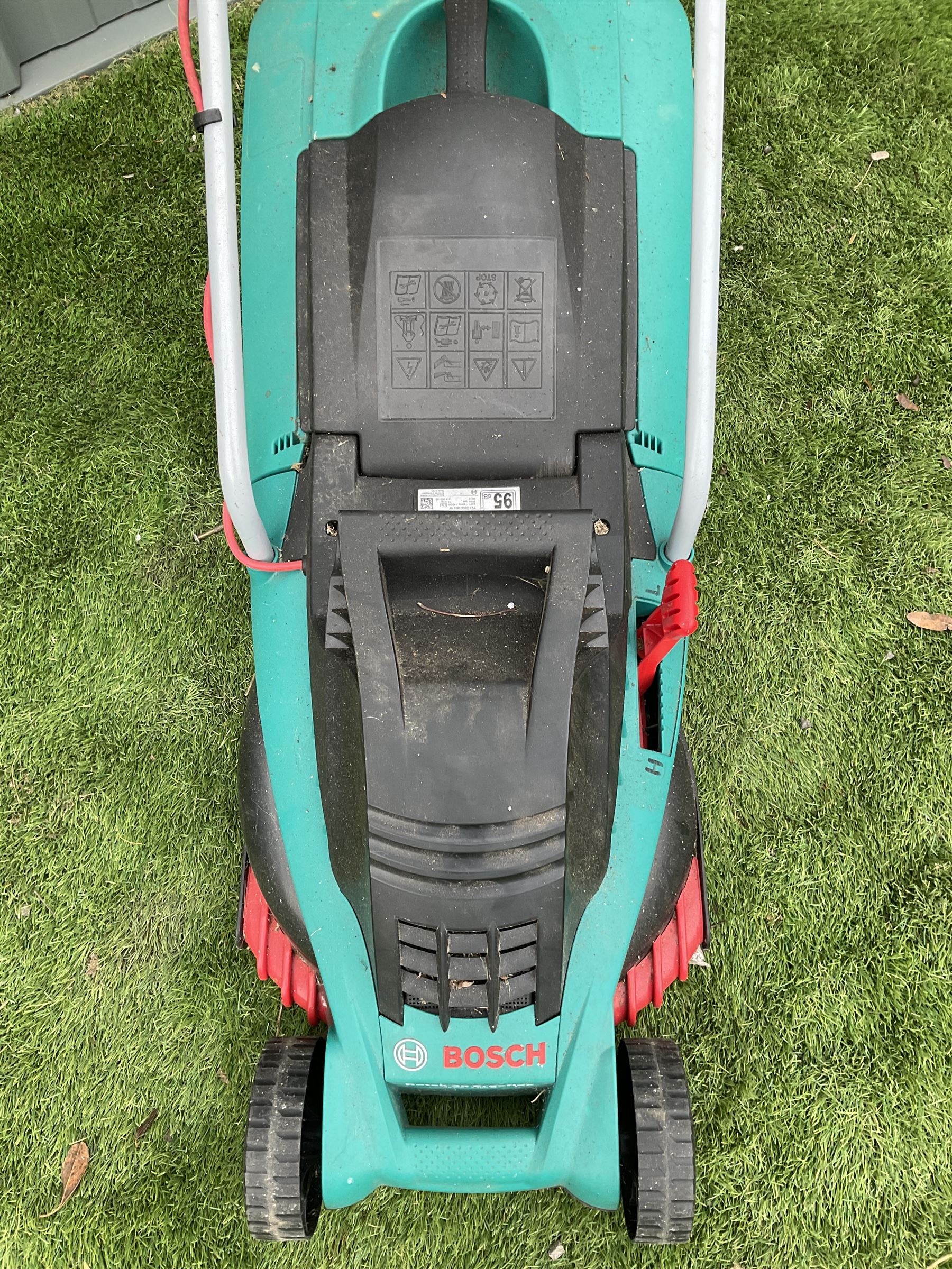 Bosch Rotak ergoflex 36cm electric lawnmower  - THIS LOT IS TO BE COLLECTED BY APPOINTMENT FROM DUGGLEBY STORAGE, GREAT HILL, EASTFIELD, SCARBOROUGH, YO11 3TX