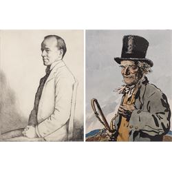 William Strang (Scottish 1859-1921): The Rt Hon Walter Runciman, large etching signed in p...