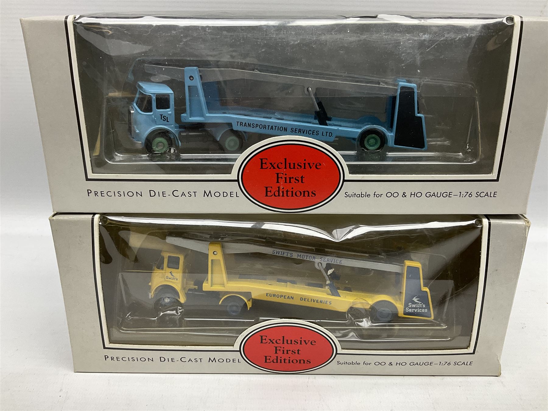 Thirteen Exclusive First Editions 176 scale diecast models, all boxed