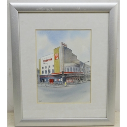  Nina Pickup (British 1947-): The Stephen Joseph Theatre watercolour signed 20.5cm x 15.5cm mao1307  