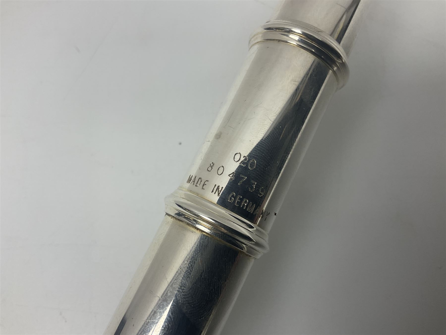 Buffet Crampon & Co Cooper Series II silver plated flute, serial no.020804739; in fitted hard case and outer carrying case
