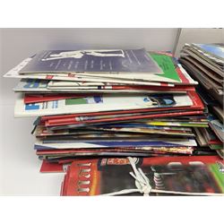 Quantity of mostly football programmes including Wimbledon vs Arsenal Saturday 5th September 1992, Arsenal FC vs Blackburn Rovers Saturday February 26th season 1993/94, Liverpool vs Arsenal Saturday 2nd October 1993, The F.A. Charity Shield Arsenal vs Manchester United 7th August 1993 etc