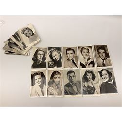 Football - five (ex.6) 'Sport Team Picture Books' published in 1949 by Sport magazine, each book containing six football team picture cards including Spurs, Everton, Leeds, Man City, Hull etc; other footballing ephemera including two books; quantity of photographs of film stars, cigarette cards etc