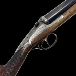 SHOTGUN CERTIFICATE REQUIRED: French Darne 12-bore side-by-side breech loading non-ejector double barrel shotgun with 70cm (27.5