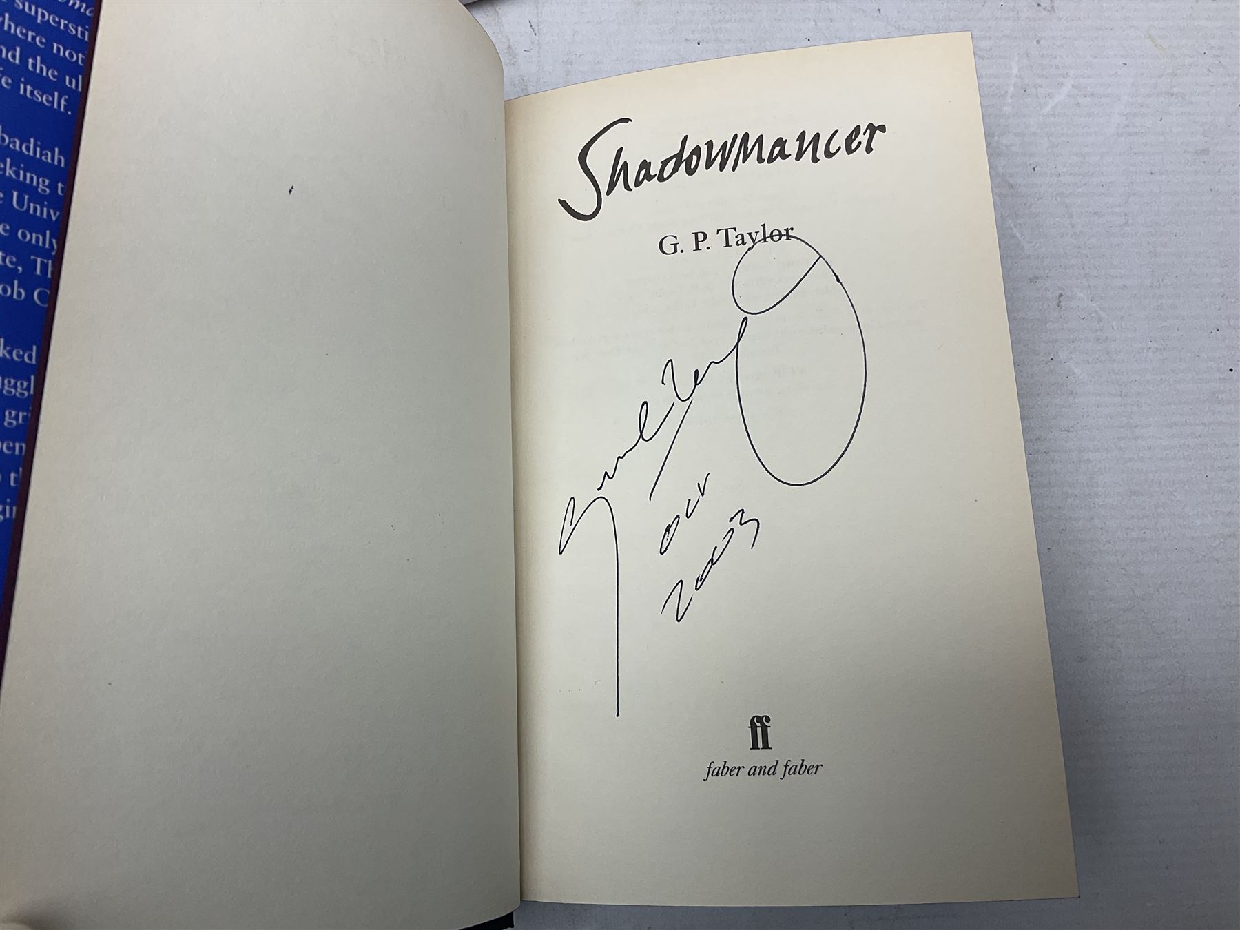 Collection of first edition books, to include J.K. Rowling; Harry Potter and the Goblet of Fire, Harry Potter and the Order of the Phoenix, Harry Potter and the Half Blood Prince, Harry Potter and the Deathly Hallows, Harrius Potter et Philosophi Lapis, G.P.Taylor; Shadowmancer, signed by author, Hans Hass; Men and Sharks, etc (15)    