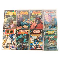Fourteen DC Bronze Age 'Batman' comic books, spanning years 1970-1971, comprising issues #221, #222, #223, #224, #225, #226, #227, #228, #229, #230, #231, #233, #234 and #235