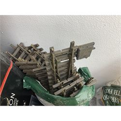 Large quantity of G scale gauge 1 outdoor railway track, from a private collectors garden railway 
