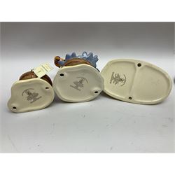 Nine Royal Doulton Winnie the Pooh Collection figures, including Oh Dear Bath Time's Here, Going Sledging, Tigger's Splash Time and Christopher Robin, together with a Royal Doulton Disney Showcase Jiminy Cricket figure, all boxed