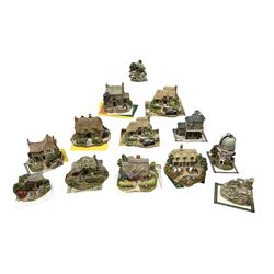 Thirteen limited edition Lilliput Lane cottages, to include Heaven Lea Cottage, Honeybees & Summer Breeze and Swaledale Teas, all boxed, one without deeds