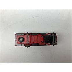 Twenty unboxed and playworn die-cast models including Dinky Guy van Golden Shred, Buick Riviera, Austin A105, Hillman Imp etc; Corgi Batmobile, Monkeemobile, Man From Uncle Oldsmobile Super 88, Airborne Caravan, Ford Mustang etc; Spot-On Humber Super Snipe Estate car; Schuco Micro Racer 1038 clockwork Mercedes 220S etc