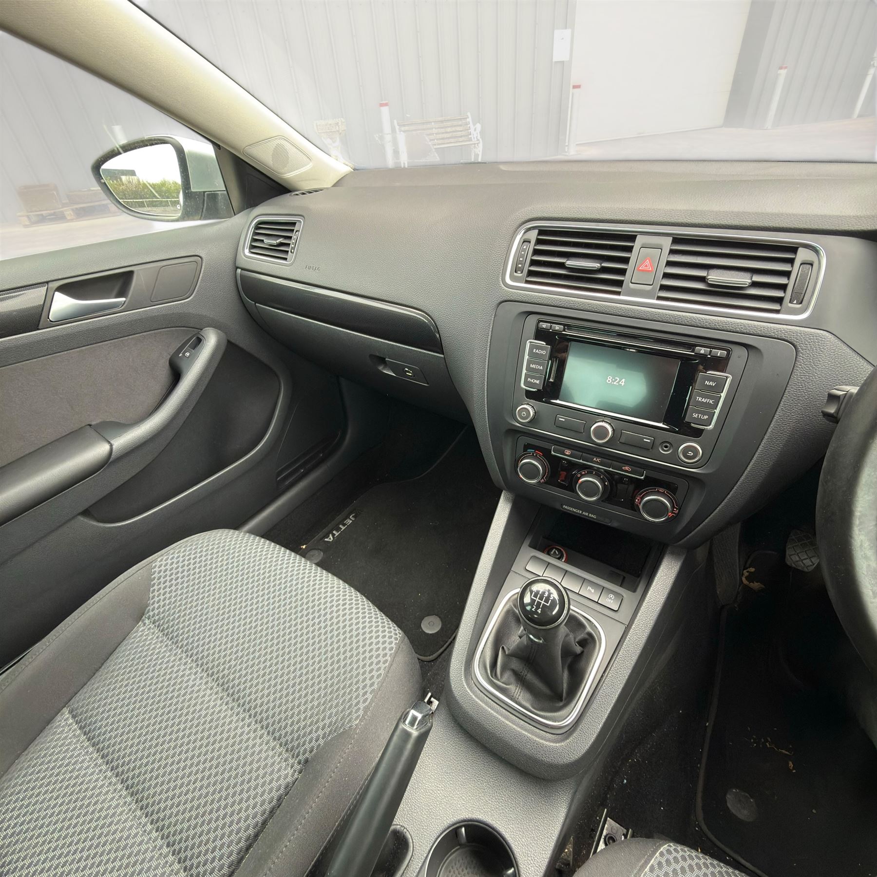 Volkswagen Jetta, 1.6 litre blue-motion diesel, 82000 miles, manual, silver, 2013, (NX63 VVT), MOT till 13 August 2026, £20 road tax, full VW service history, parking sensors, bluetooth - this vehicle is subject to 10% plus VAT buyers premium (12% in total)