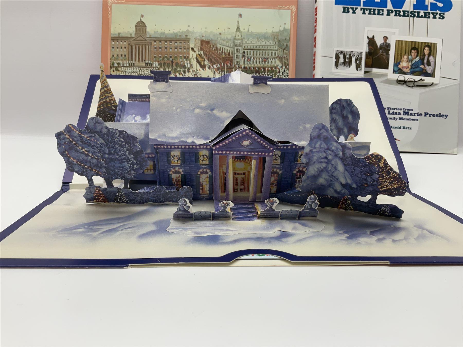 Helen Bradley signed presentation book; quantity of letters and cards from the Pope John Paul II 1970s-1990s; and two Elvis items