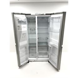 LG Model GSL545PVYV American style fridge/ freezer-double full length doors with ice dispenser 