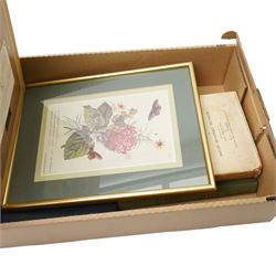 Munroe, David Hoadley - 'The Grand National 1839-1931' first edition 1951, 'The Benson and Hedges Book of Racing Colours', bound volumes of The British Racehorse magazine 1950 and four coloured prints