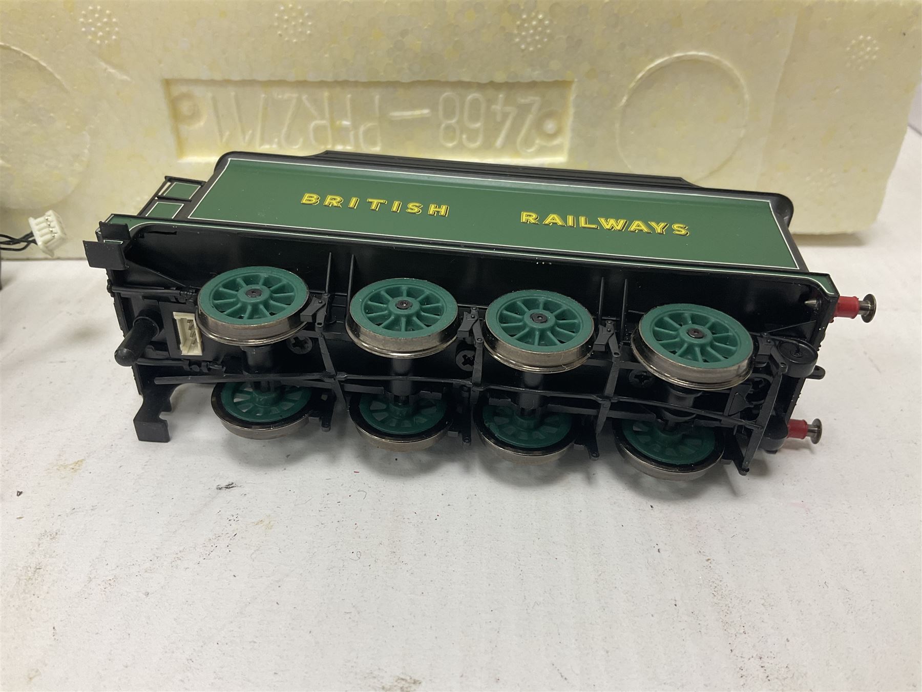 Hornby ‘00’ gauge - Class T9 4-4-0 locomotive Collector Centre Special 118/1200 no.30119 in BR green; Class 06 2-8-0 locomotive no.7675 in LNER black; West Country Class 4-6-2 locomotive ‘City of Wells’ no.34092 in BR green; in original boxes (3) 