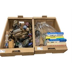 Collection of specimens including Lapis Lazuli, Tigers Eye, Actinolite etc, together with ...