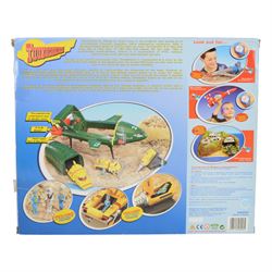 Three Vivid Imaginations Thunderbirds vehicles, comprising Thunderbird 1, Thunderbird 2 with Thunderbird 4, The Mole and Firefly and Thunderbird 3, all boxed