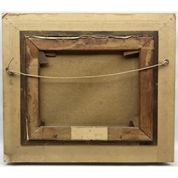 Frederick William Jackson (Staithes Group 1859-1918): View Through the Trees - Runswick Bay, oil on canvas signed 35cm x 43cm